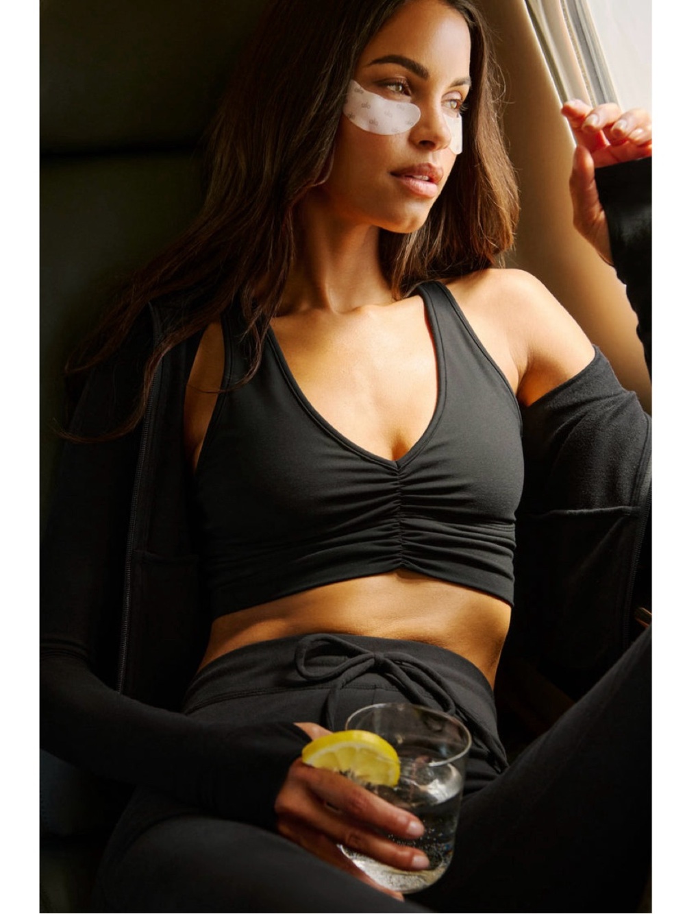 ALO YOGA Wild Thing Bra in Black Size XS - Picture 11 of 11